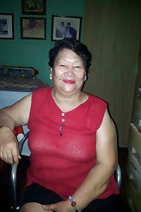 asian aged grandmother