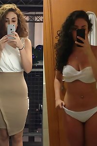 hot chesty Arab girl